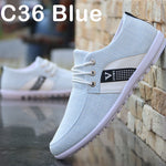 Men'S Soft-Soled Canvas Shoes, Sports And Leisure Peas Shoes