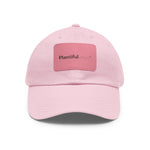 Dad Hat with Leather Patch (Rectangle)
