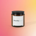 Scented Soy Candle (Multi-Size, Amber Jar)