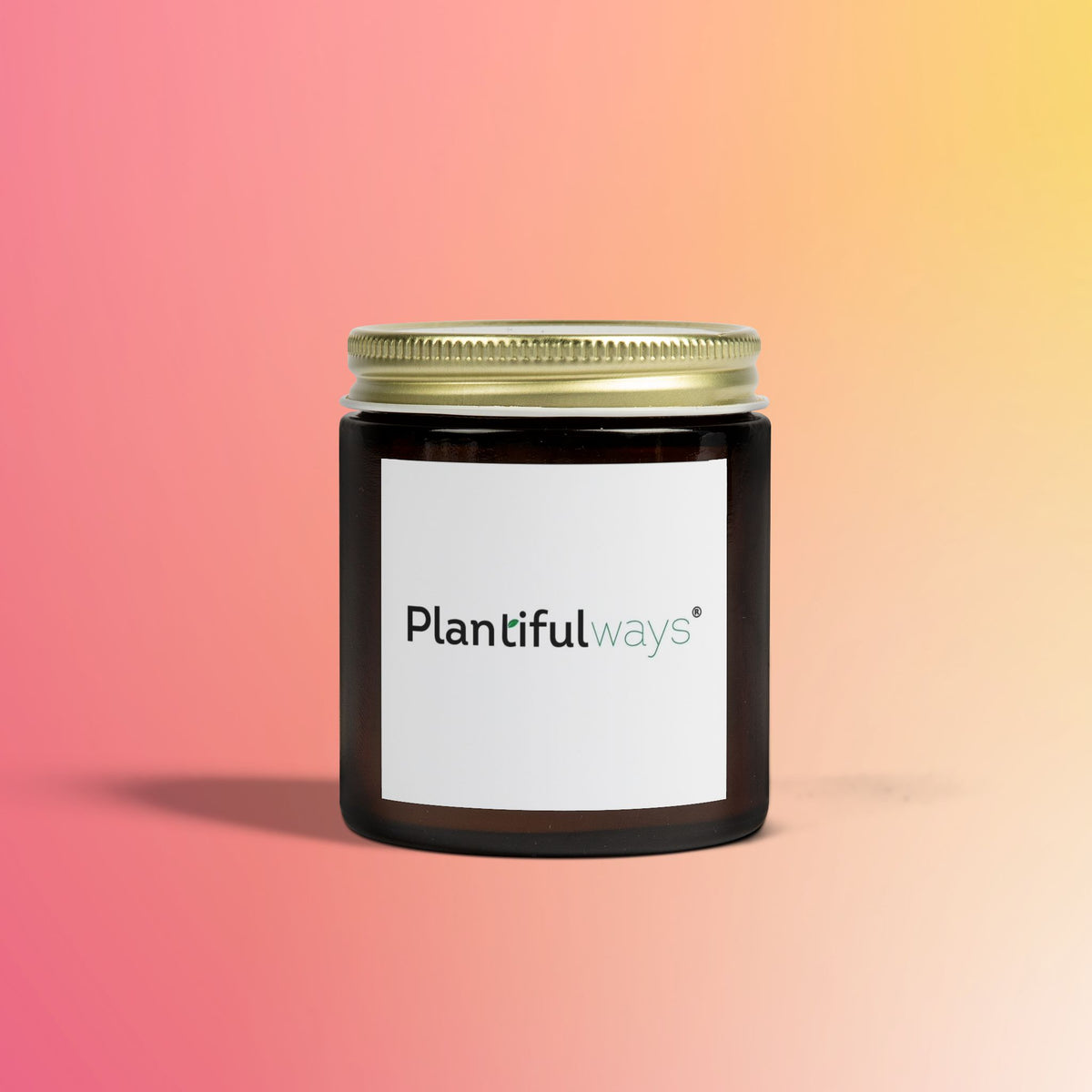 Scented Coconut Apricot Candles (4oz, 9oz)