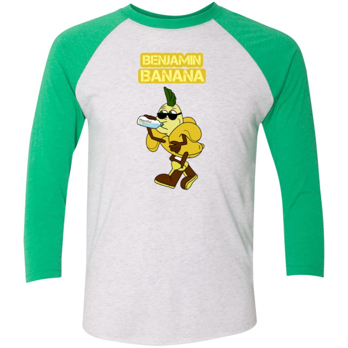 NL6051 Tri-Blend 3/4 Sleeve Raglan T-Shirt
