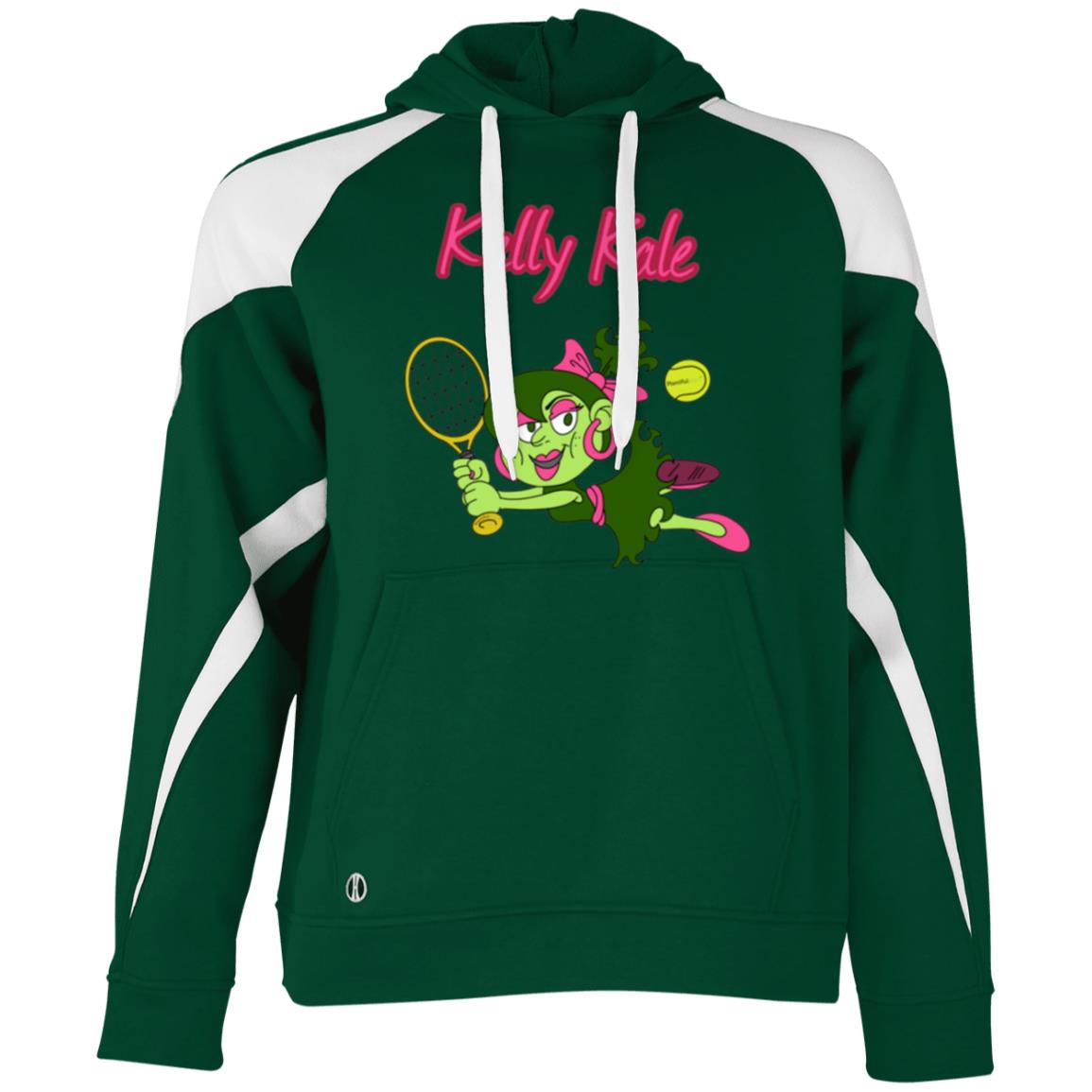 229546 Athletic Colorblock Fleece Hoodie