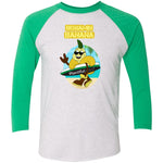 NL6051 Tri-Blend 3/4 Sleeve Raglan T-Shirt