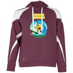229546 Athletic Colorblock Fleece Hoodie