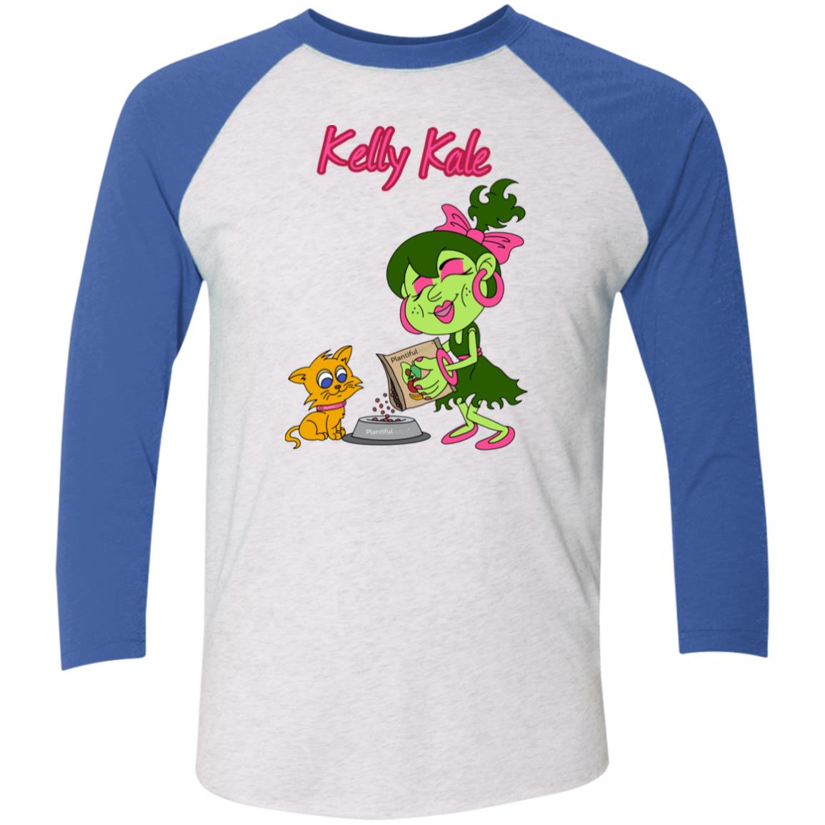 NL6051 Tri-Blend 3/4 Sleeve Raglan T-Shirt