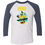 NL6051 Tri-Blend 3/4 Sleeve Raglan T-Shirt