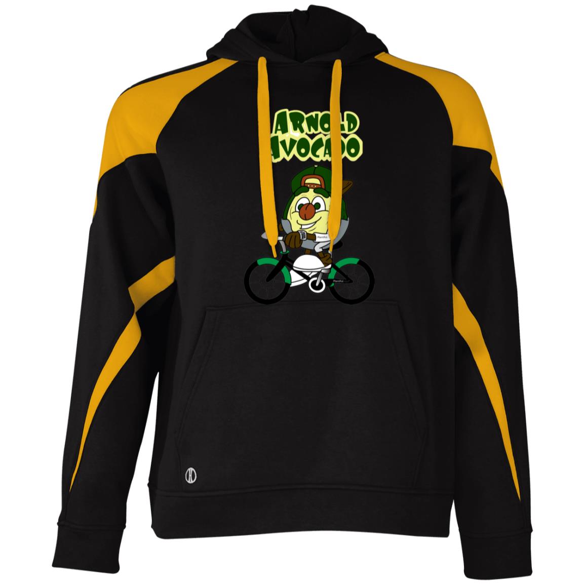 229546 Athletic Colorblock Fleece Hoodie
