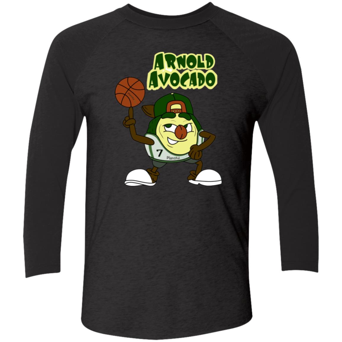NL6051 Tri-Blend 3/4 Sleeve Raglan T-Shirt