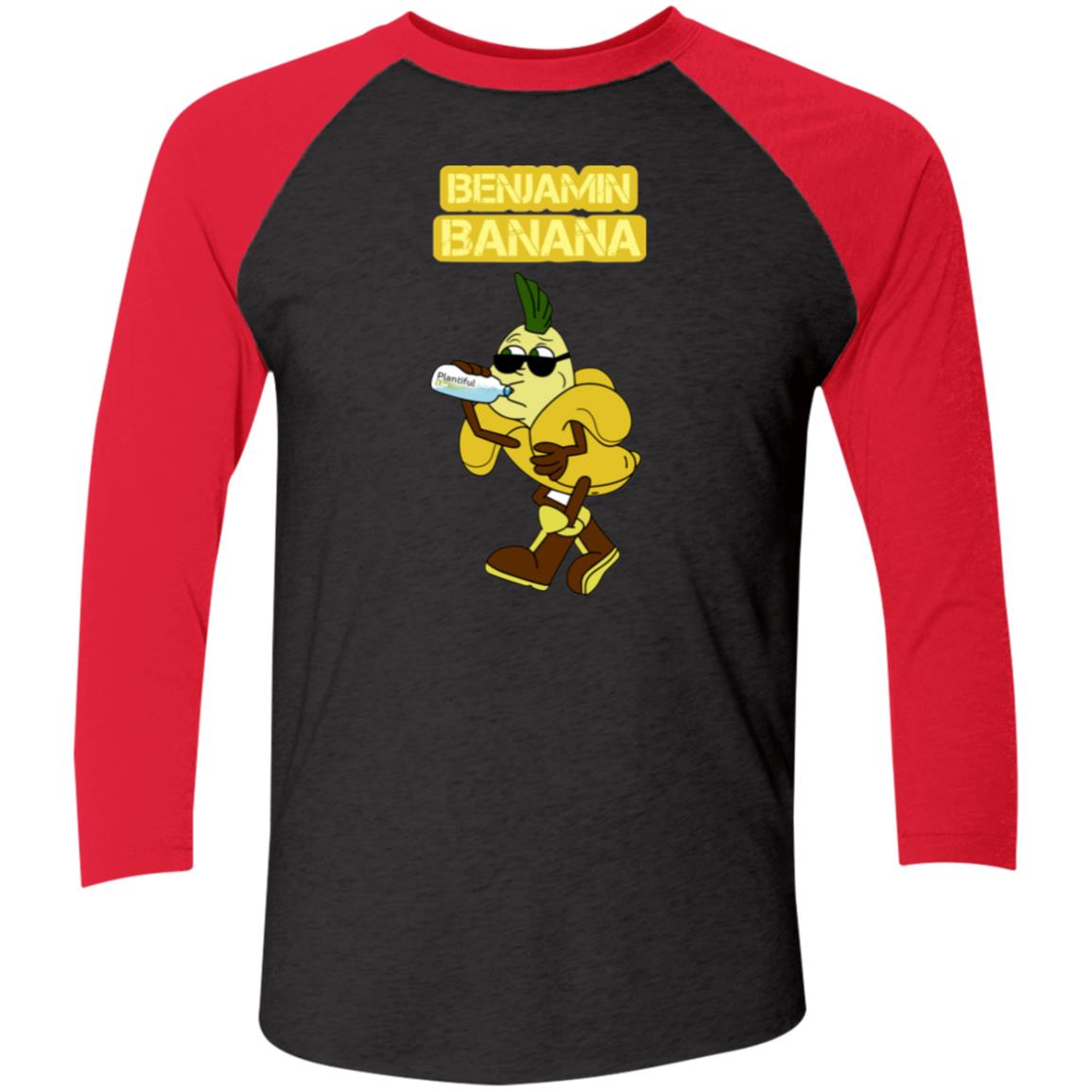 NL6051 Tri-Blend 3/4 Sleeve Raglan T-Shirt