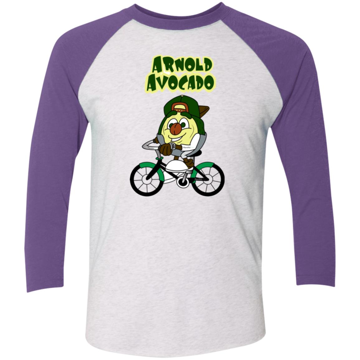 NL6051 Tri-Blend 3/4 Sleeve Raglan T-Shirt
