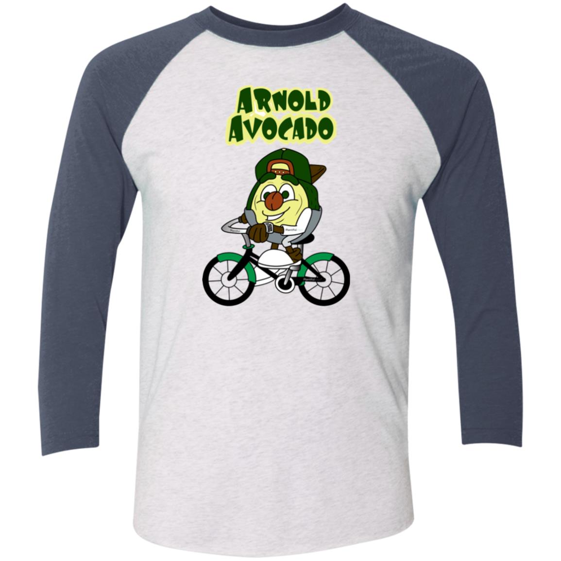 NL6051 Tri-Blend 3/4 Sleeve Raglan T-Shirt