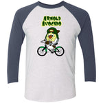 NL6051 Tri-Blend 3/4 Sleeve Raglan T-Shirt