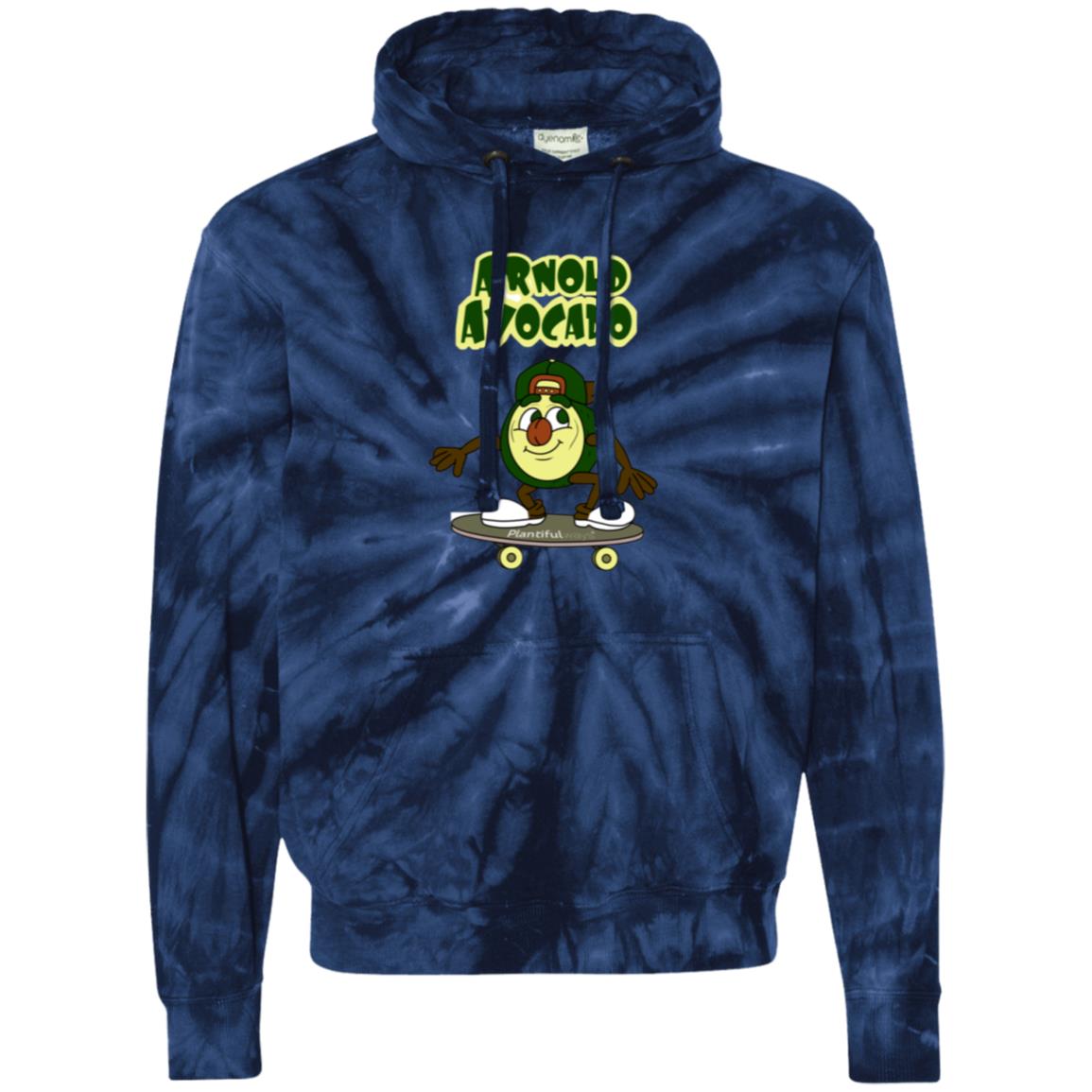 CD877 Unisex Tie-Dyed Pullover Hoodie