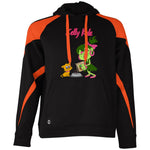 229546 Athletic Colorblock Fleece Hoodie