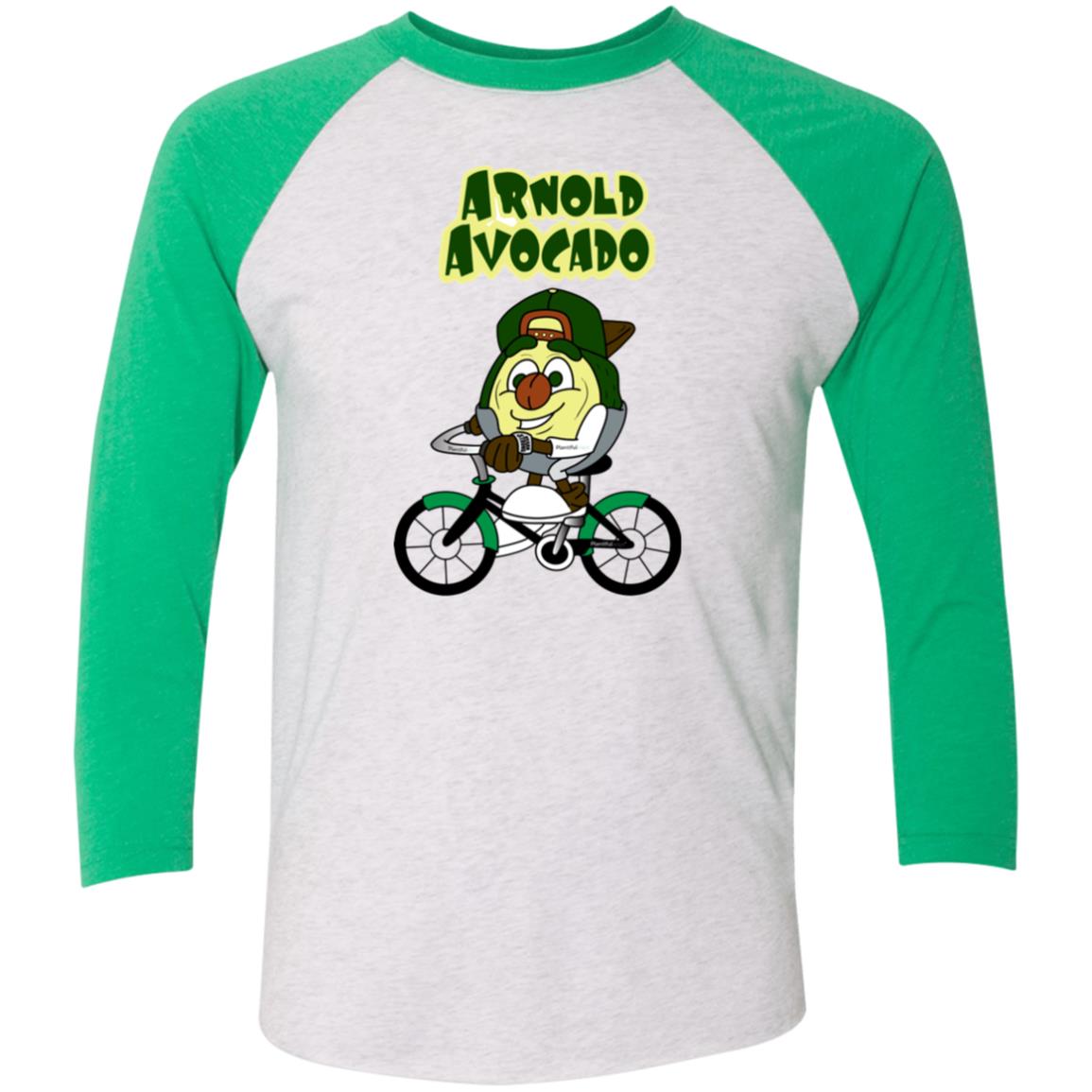 NL6051 Tri-Blend 3/4 Sleeve Raglan T-Shirt