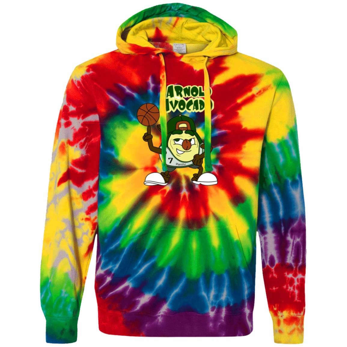 CD877 Unisex Tie-Dyed Pullover Hoodie