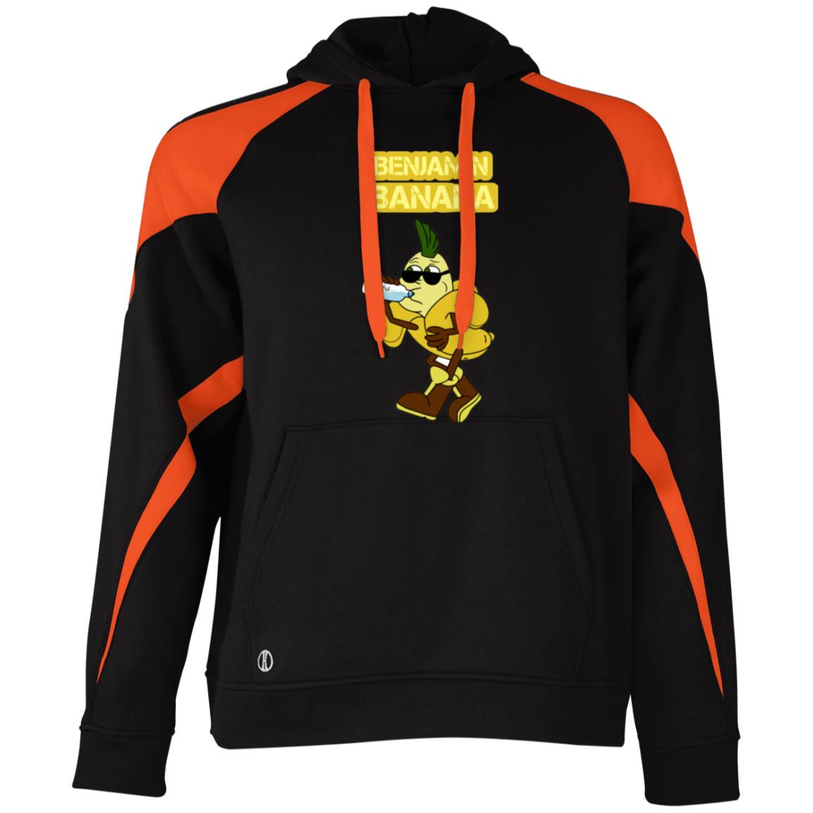 229546 Athletic Colorblock Fleece Hoodie
