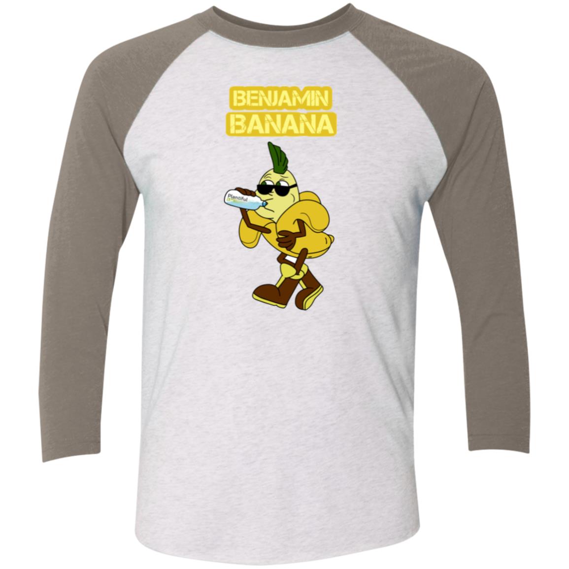 NL6051 Tri-Blend 3/4 Sleeve Raglan T-Shirt