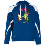 229546 Athletic Colorblock Fleece Hoodie