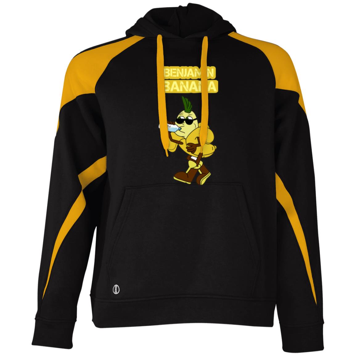229546 Athletic Colorblock Fleece Hoodie
