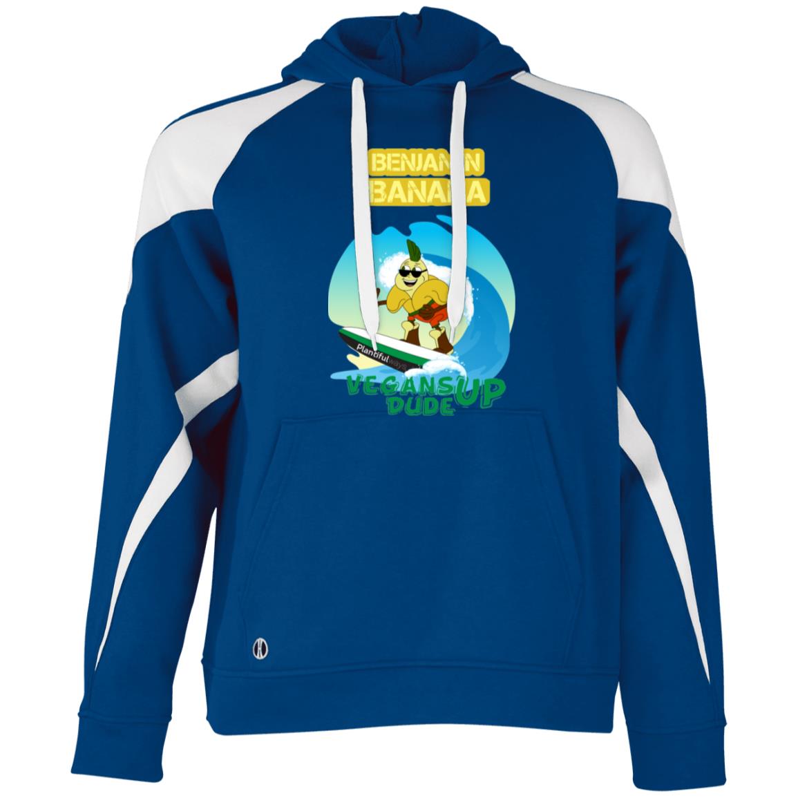229546 Athletic Colorblock Fleece Hoodie