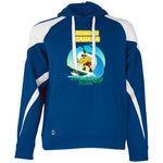 229546 Athletic Colorblock Fleece Hoodie