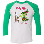 NL6051 Tri-Blend 3/4 Sleeve Raglan T-Shirt