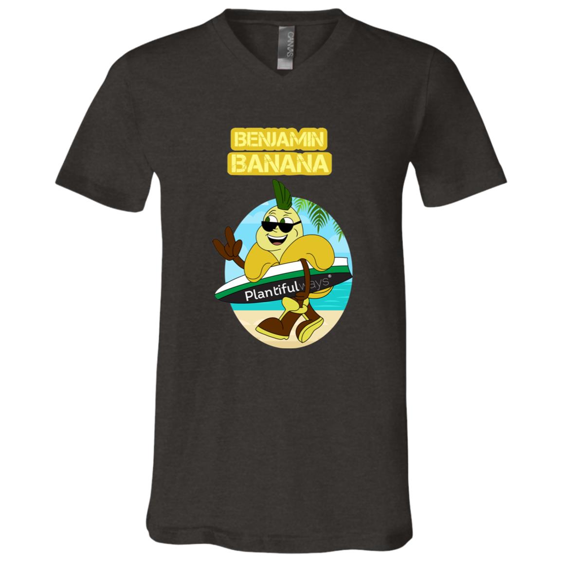 3005 Unisex Jersey SS V-Neck T-Shirt