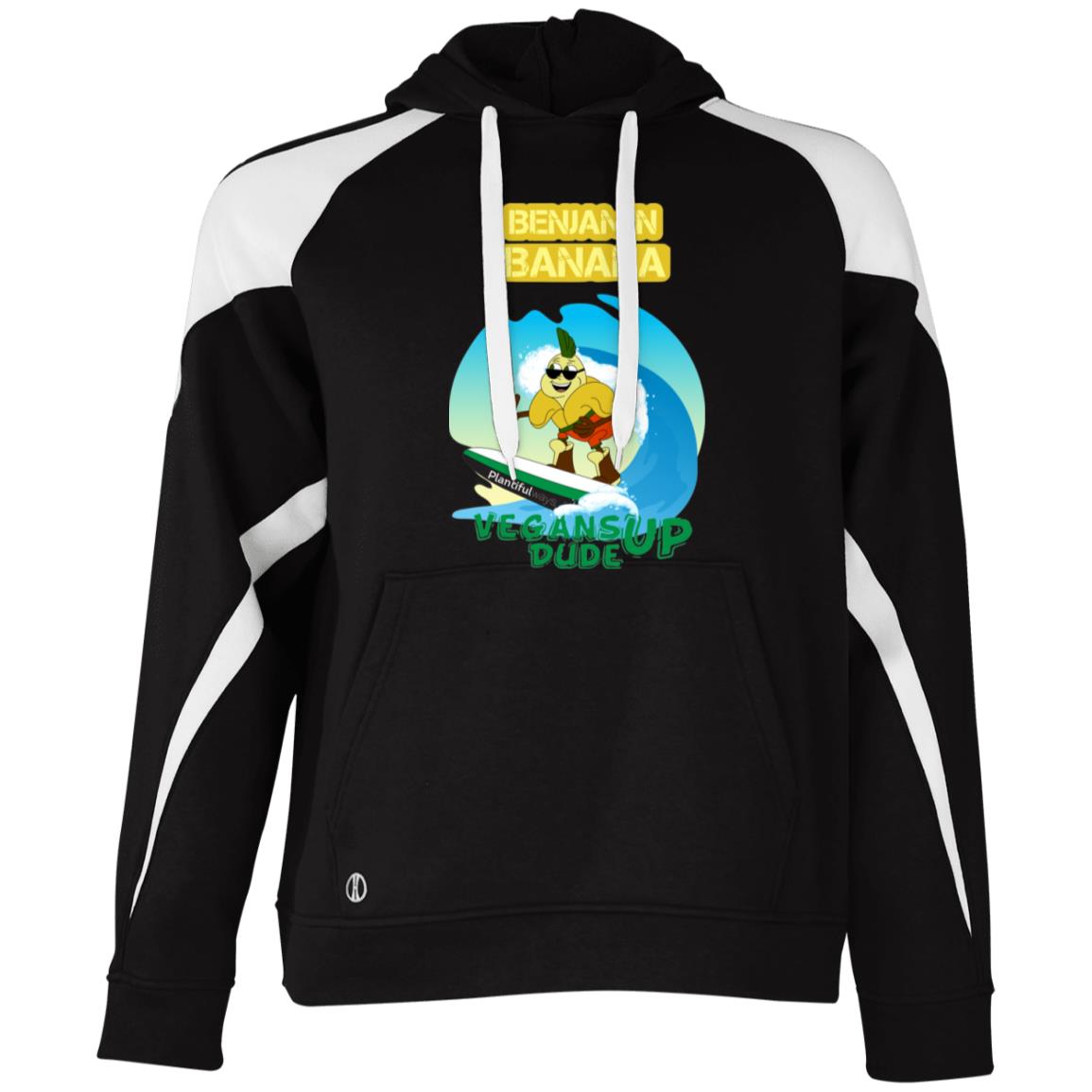 229546 Athletic Colorblock Fleece Hoodie