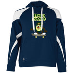 229546 Athletic Colorblock Fleece Hoodie