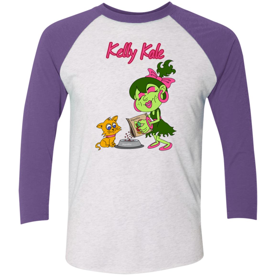 NL6051 Tri-Blend 3/4 Sleeve Raglan T-Shirt