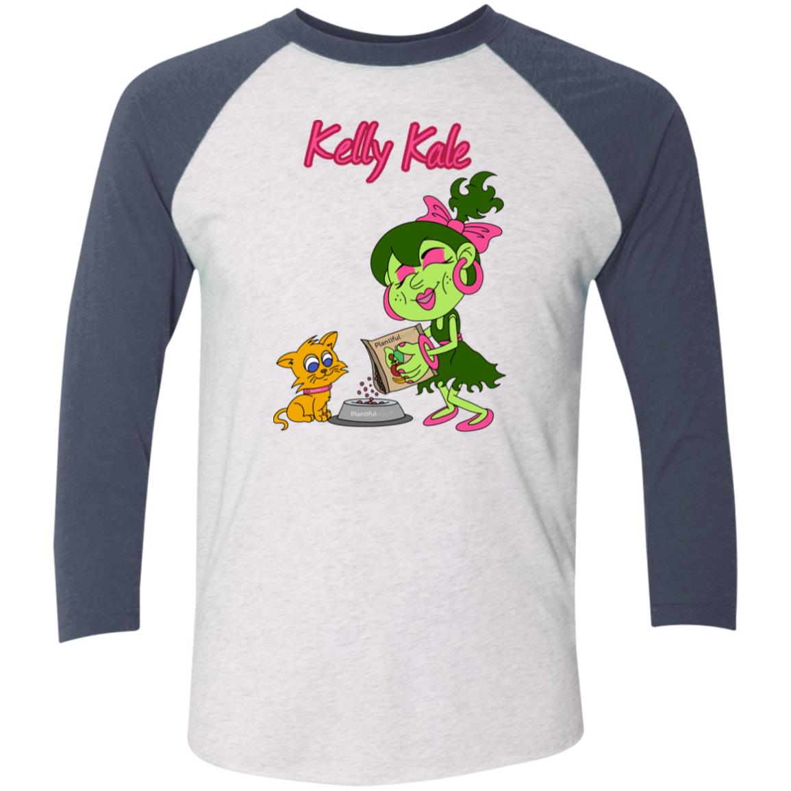 NL6051 Tri-Blend 3/4 Sleeve Raglan T-Shirt