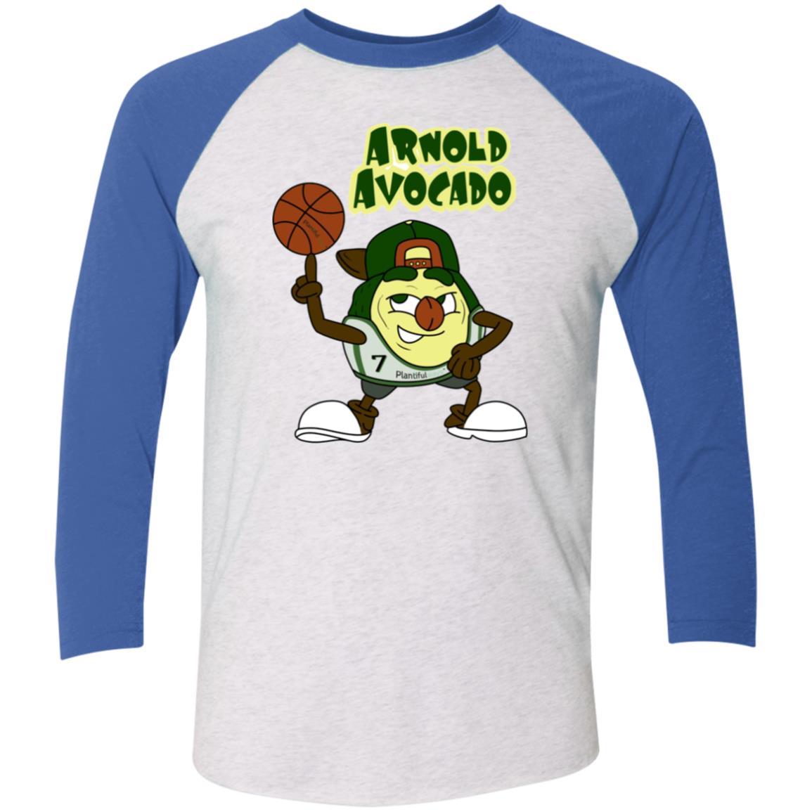 NL6051 Tri-Blend 3/4 Sleeve Raglan T-Shirt