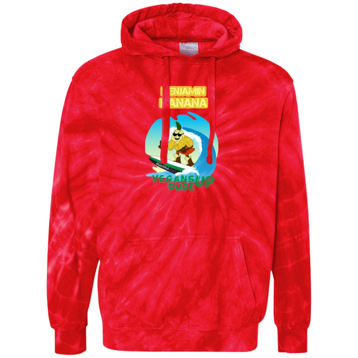 CD877 Unisex Tie-Dyed Pullover Hoodie
