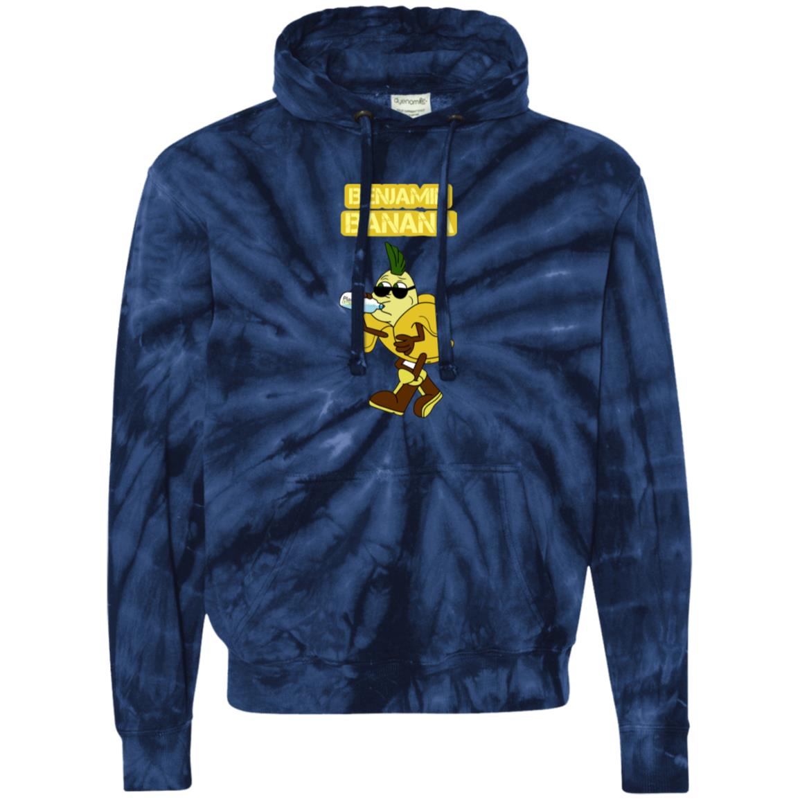 CD877 Unisex Tie-Dyed Pullover Hoodie