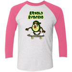 NL6051 Tri-Blend 3/4 Sleeve Raglan T-Shirt
