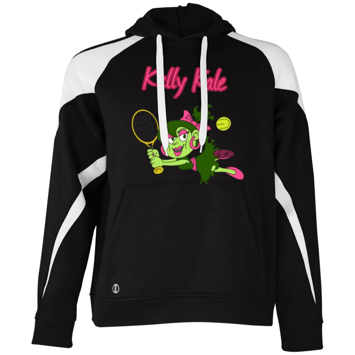 229546 Athletic Colorblock Fleece Hoodie