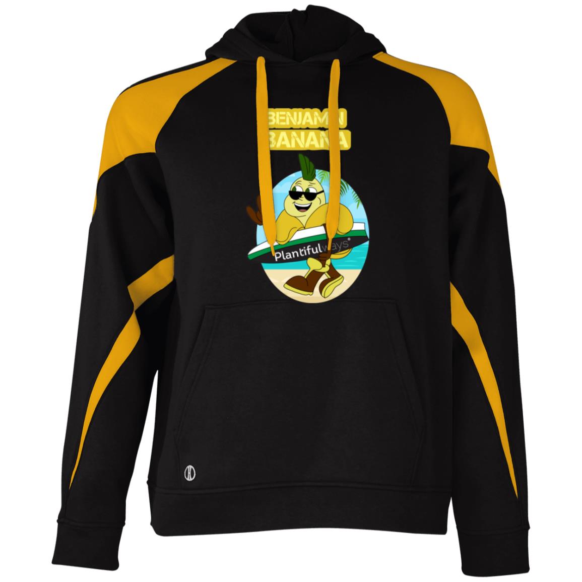 229546 Athletic Colorblock Fleece Hoodie