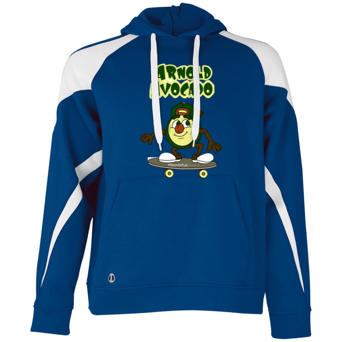 229546 Athletic Colorblock Fleece Hoodie
