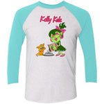 NL6051 Tri-Blend 3/4 Sleeve Raglan T-Shirt