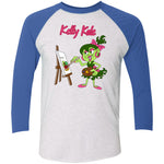 NL6051 Tri-Blend 3/4 Sleeve Raglan T-Shirt