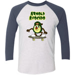 NL6051 Tri-Blend 3/4 Sleeve Raglan T-Shirt