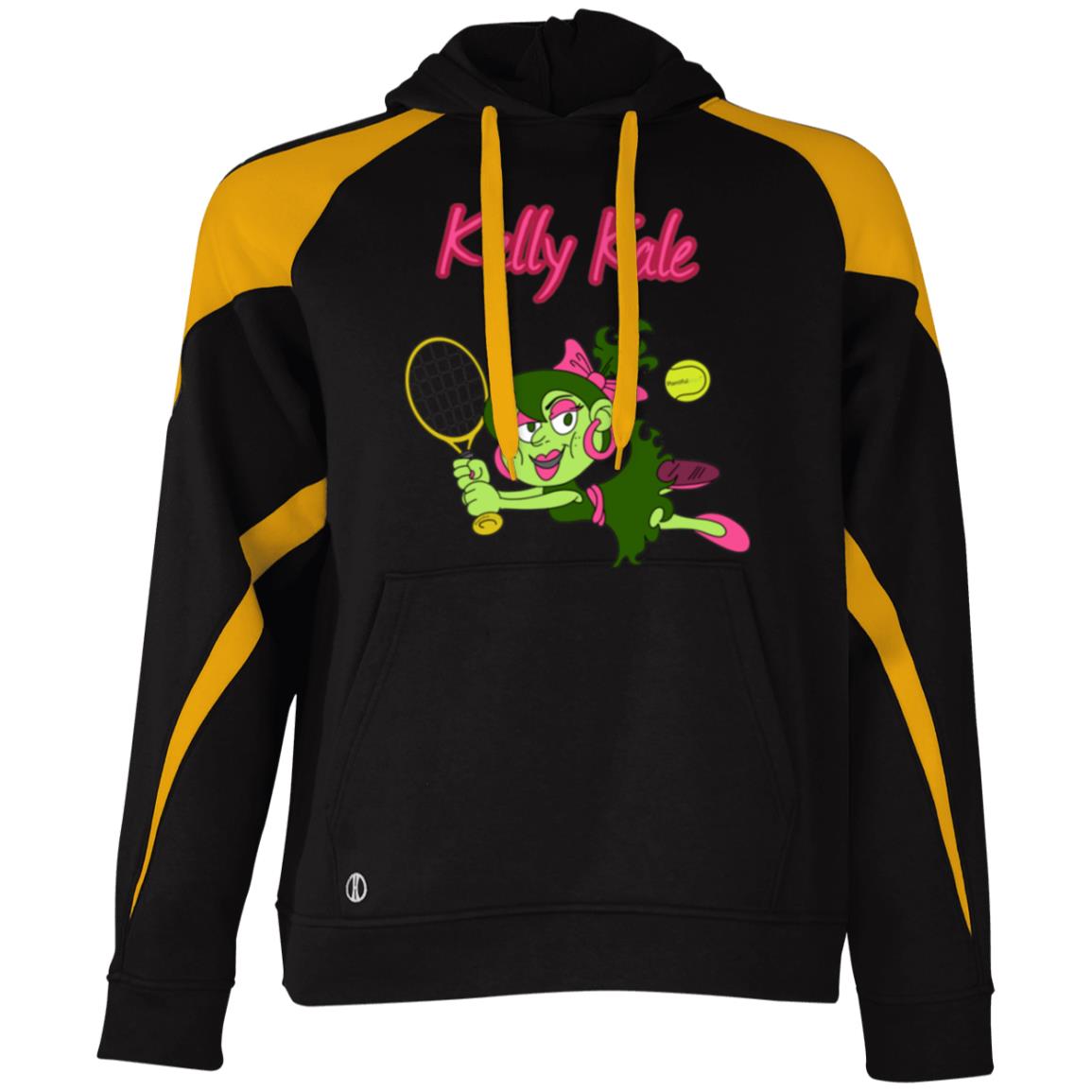 229546 Athletic Colorblock Fleece Hoodie