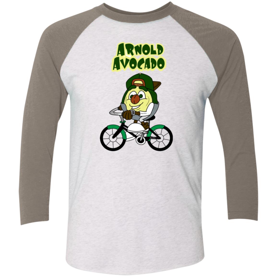 NL6051 Tri-Blend 3/4 Sleeve Raglan T-Shirt