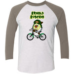 NL6051 Tri-Blend 3/4 Sleeve Raglan T-Shirt