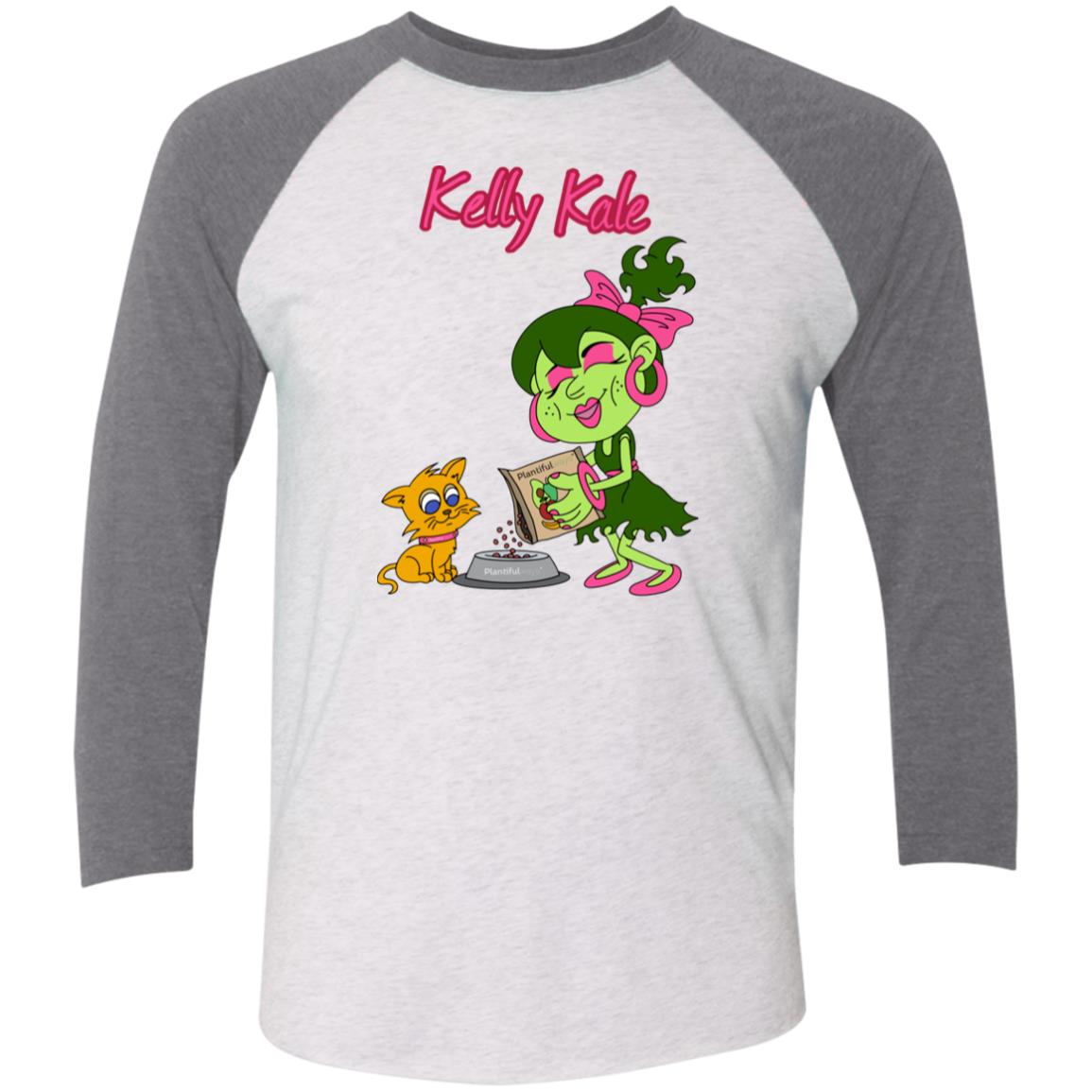 NL6051 Tri-Blend 3/4 Sleeve Raglan T-Shirt