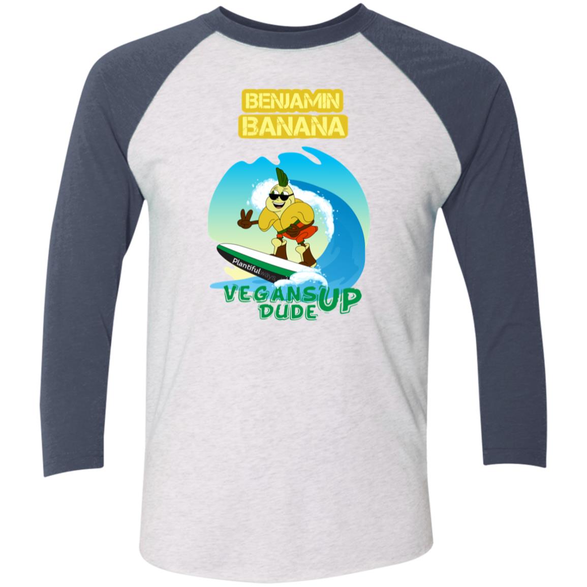 NL6051 Tri-Blend 3/4 Sleeve Raglan T-Shirt