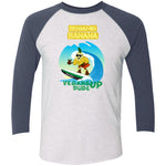 NL6051 Tri-Blend 3/4 Sleeve Raglan T-Shirt