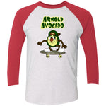 NL6051 Tri-Blend 3/4 Sleeve Raglan T-Shirt