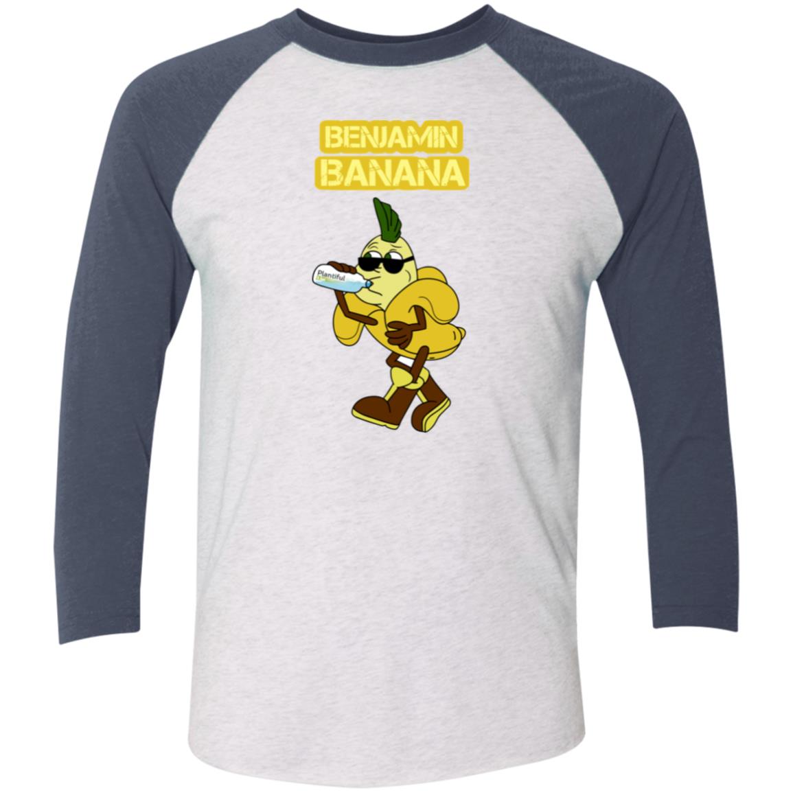 NL6051 Tri-Blend 3/4 Sleeve Raglan T-Shirt